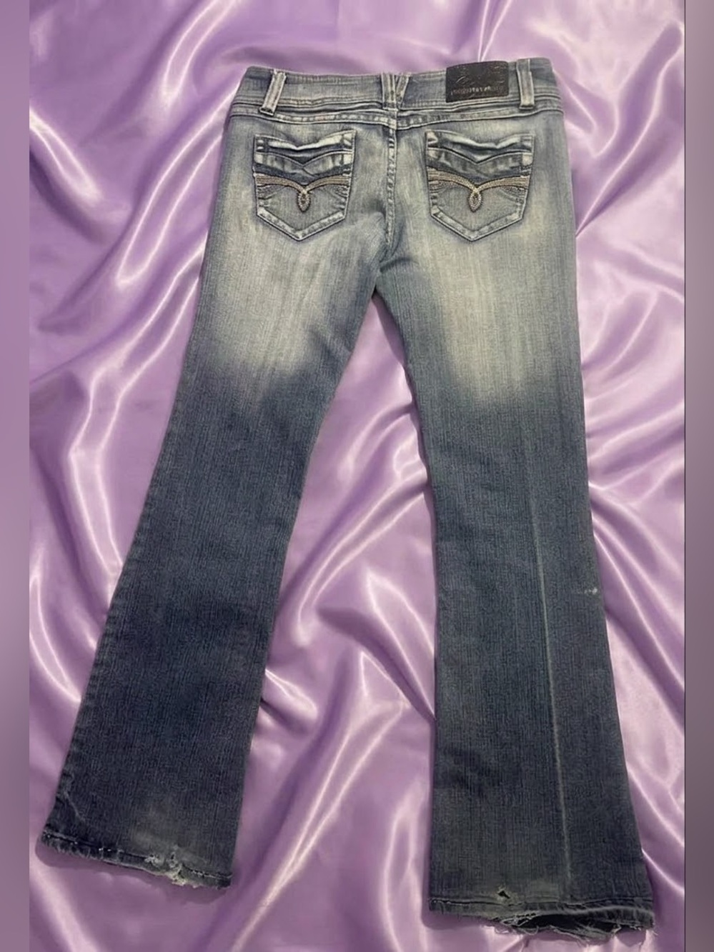 Vintage y2k Streetwear Society low rise flare / bootcut jeans bratzcore 2000’s